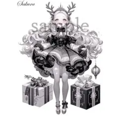 【SA-320】Sakura＊オリジナル♡人物ステッカー