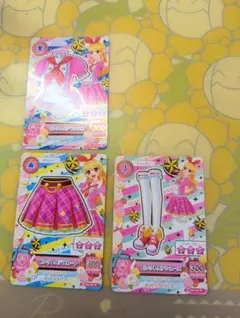 アイカツ　アイカツカード　ピンクトルテコーデ　星宮いちご