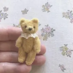 モールベア　モールアート　ミニチュアテディベア　くまさん