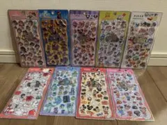 【正規品】プチドロップステッカー　ディズニー　9枚