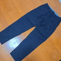 THE SHOP TK ストレッチピンストライプパンツ　L