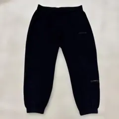y041522 adidas スウェットパンツ　ブラック　ロゴ　シンプル　紐