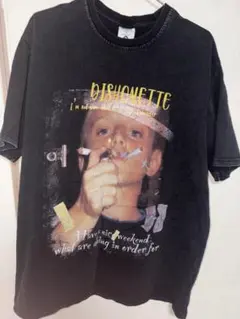 DISHONETTE ブラック Tシャツ Mサイズ