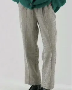 Auntie Rosa Holiday★ポリツイルイージースラックス　チェック