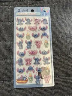 正規品 ディズニー スティッチ ボンボンドロップシール 新品未使用