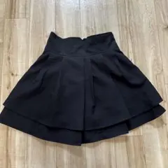 インパン付きスカート ブラックのサムネイル