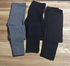 UNIQLOHEATTECH キッズスパッツ 120 130サイズ3枚セット