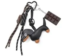 【BLK001】ダックスフントバッグチャーム