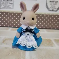 ハンドメイド　シルバニアファミリー　大人　不思議の国　アリス　ワンピース