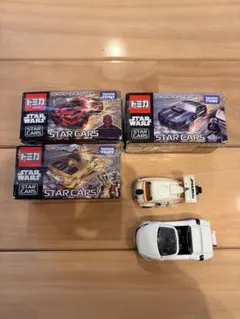 スター・ウォーズ スターカー 新品3台、中古2台セット
