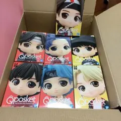 BTS TinyTAN Qposket フィギュア 7体セット