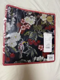 新品　feiler ケイタマルヤマ　コラボ　ボタニカルチェリー　ハンカチ　赤