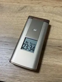 KDDI KYF36 ゴールド 折りたたみ 携帯電話 - メルカリ