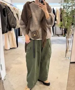 【今期新品】argue アーギュWOOL ALPACA HAND KNIT