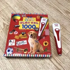 美品⭐︎はじめてずかん 1000 英語 タッチペン付き