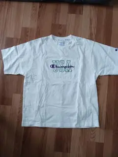 Champion USAロゴ Tシャツ Sサイズ ホワイト