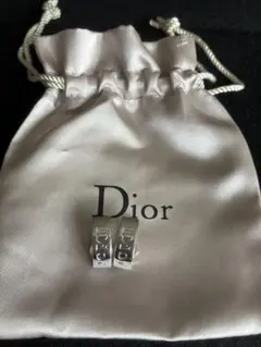 Dior ロゴ イヤリング シルバーカラーのサムネイル