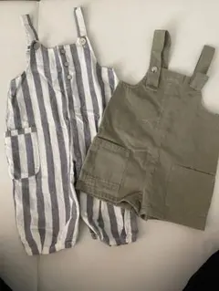 オーバーオール　サロペット　80 90 テータテート　韓国子供服　バースデイ