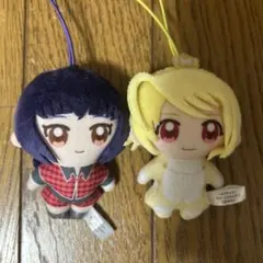 しゅごキャラ！　ぬいぐるみマスコット 2体セット