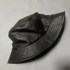 アメリカ製 本革 レザーバケットハット MADE IN USA - メルカリ