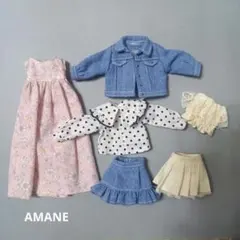 リカちゃん ハンドメイド服 6点セット+031