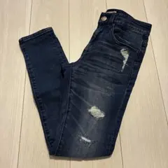 GUESS ダメージスキニーデニム 28xs〜sのサムネイル