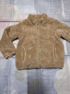 UNIQLO KIDS フリースジャケット 110 ベージュ