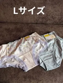 ゆ*き様 ワコール、fufu 花柄刺繍 ショーツ Lサイズ 2枚セット