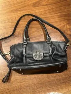 Tory Burch 2way ショルダーバッグ ブラック - メルカリ