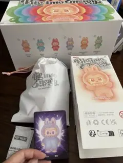 LABUBUラブブ エナジー　箱の上側は未開封　LUCK ラック　紫