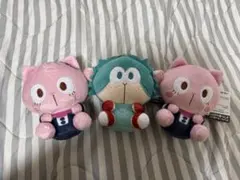 ヒロアカ　緑谷出久　麗日お茶子 アニマルぬいぐるみ　僕のヒーローアカデミア