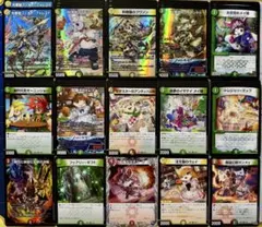 デュエマ ドリームメイト デッキパーツ 43枚セット　リース　白緑