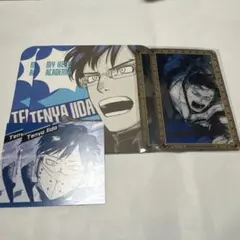 ヒロアカ 原画展 アートコースター 箔押しクリアカード 飯田天哉