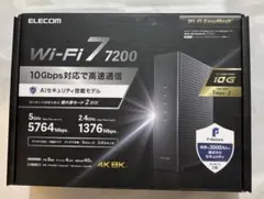 WRC-BE94XSD-B Wi-Fi7 無線ルーター ELECOM 高速 - メルカリ