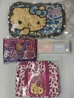 み*→様 【未使用】ハローキティ 景品　クッション・バッグなど　４点セット