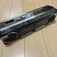 【激レア！】東芝 SUGAR RT-SWU6 黒　希少 ラジカセ 激レア！】東芝 SUGAR RT-SWU6 黒 希少 ラジカセ 昭和レトロ 東芝