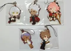 Fate/EXTRA きゅんキャラ ラバーストラップ 5点セット