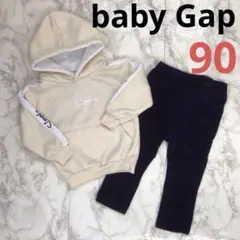 男の子　90 パーカー　コーデュロイ　パンツ　ベビーギャップ　裏起毛　長ズボン