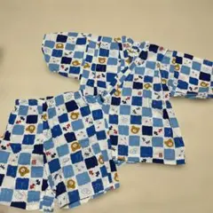 ミキハウス　ホットビスケッツ　甚平　100