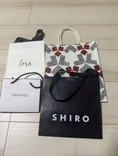ショップ袋セット IPSA CHANEL SHIRO 三越のサムネイル