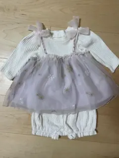 アプレレクール　リボン付きチュニック　70cm