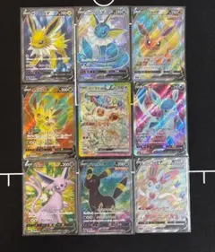 ポケモンカードゲーム イーブイヒーローズ ブイズ SR コンプ 進化系