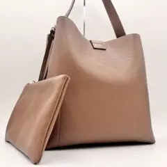 ほぼ未使用✨ジャンニノターロ IENA別注 シボ革ワンショルダーバッグ キャメル