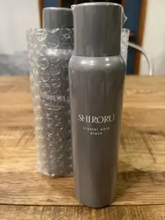 新品未開封 SHIRORU クリスタルホイップ ブラック 120g 2本セット