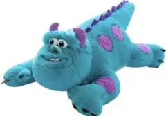 東京ディズニーランド　モンスターズインク　サリー　抱き枕　ぬいぐるみ