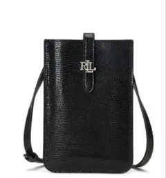 LAUREN RALPH LAUREN リザードエンボスド クロスボディ テック - メルカリ