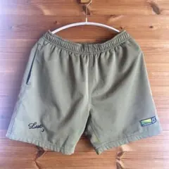 LUZ e SOMBRA カーキ ハーフパンツ