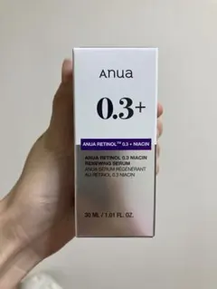 anua アヌア レチノール 0.3 ナイアシン リニューイングセラム 30ml