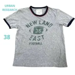 【アーバンリサーチ】半袖　ロゴTシャツ　コットン　カットソーのサムネイル