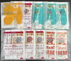 フェリシモ　絽刺し　ブローチ　キット　紙枠　まとめ売り フェリシモ 絽刺し ブローチ キット 紙枠 まとめ売り - メルカリ